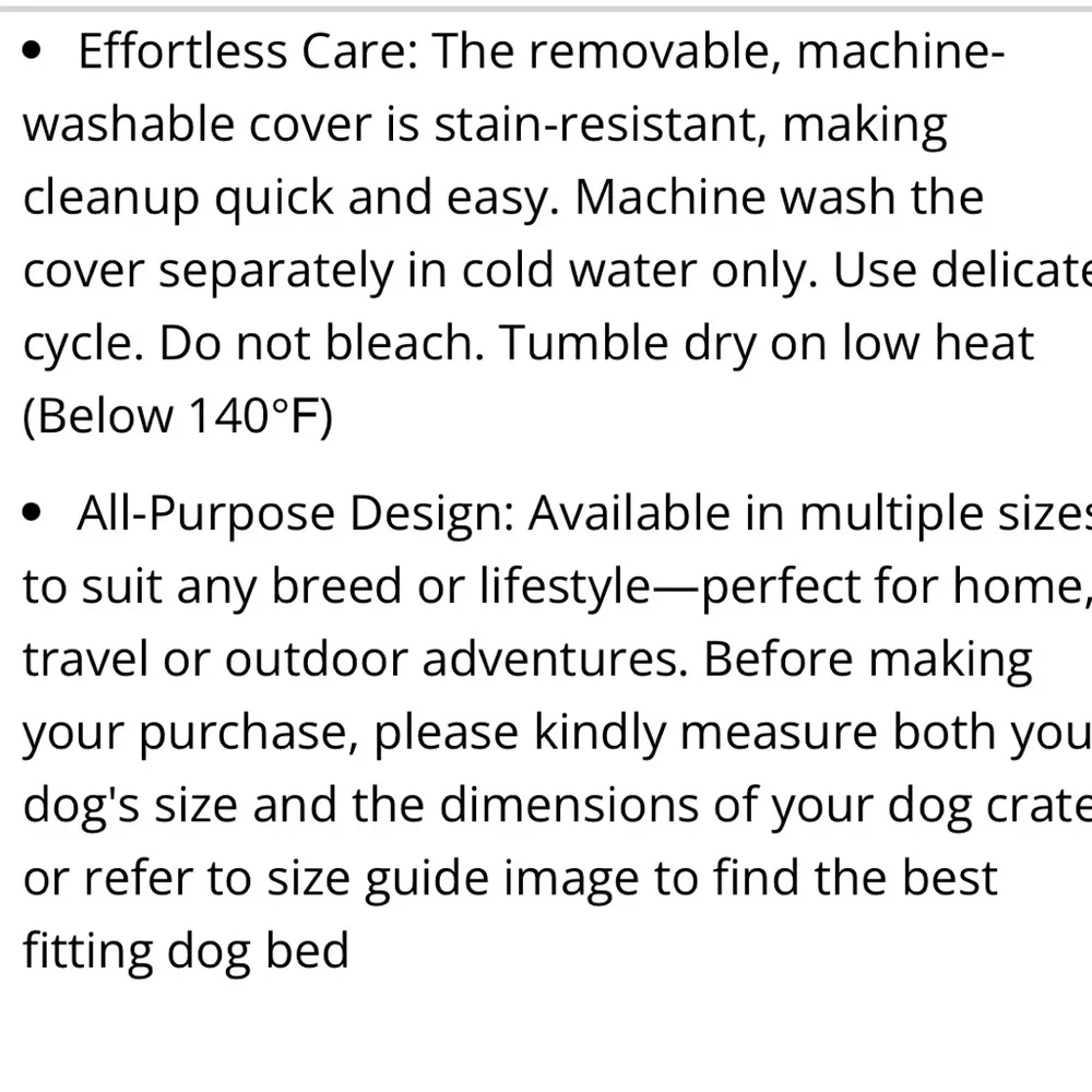 Orthopedic Joint Relief Dog Bed-COFFEE/CREAM